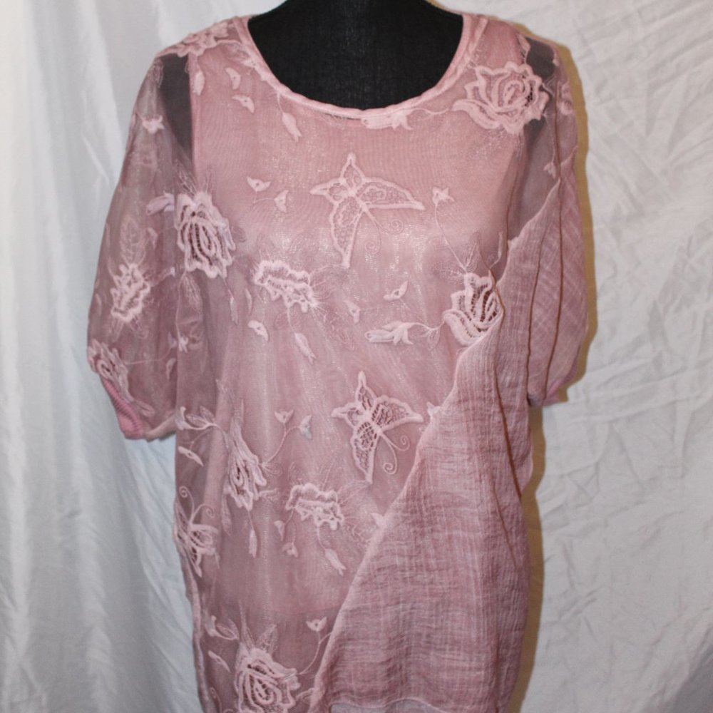 Sheer Boho Top